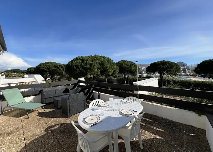公寓 Sol-y-days Cyprianes Grande Terrasse Avec Piscine 拉格朗德默特