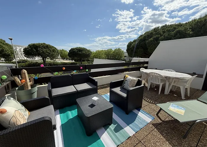 Sol-y-days Cyprianes Grande Terrasse Avec Piscine * 라그랑모트